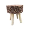 Cuba Round Stool - Resin Top