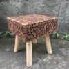 Cuba Square StoolResin Top