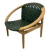 Gladstone Moon Chair-Green