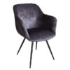 Enzo Dining / Occasional chair- charcoal