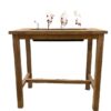 Teak Bar Table with chiller