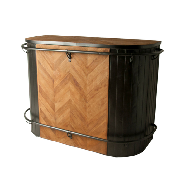 Oban Bar with Pleated Sides