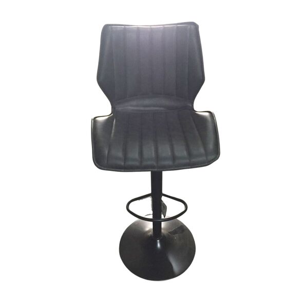 xr:d:DAFkrIkKpLQ:69,j:6535117697518501205,t:23062611 Alfa Gas Lift Bar Stool Vegan Leather Grey SET OF 2