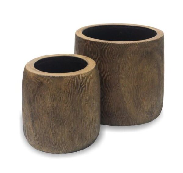 Flores Whorl Pots - Set of 2