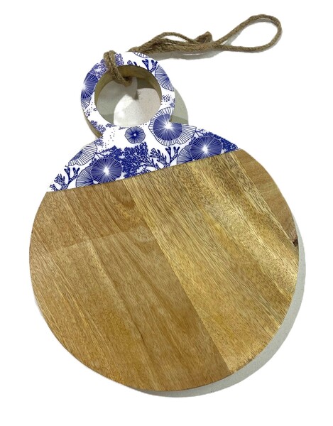 Chopping Board - Blue & White 4pcs