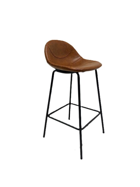 Baseball Barstool Tan SET OF 2