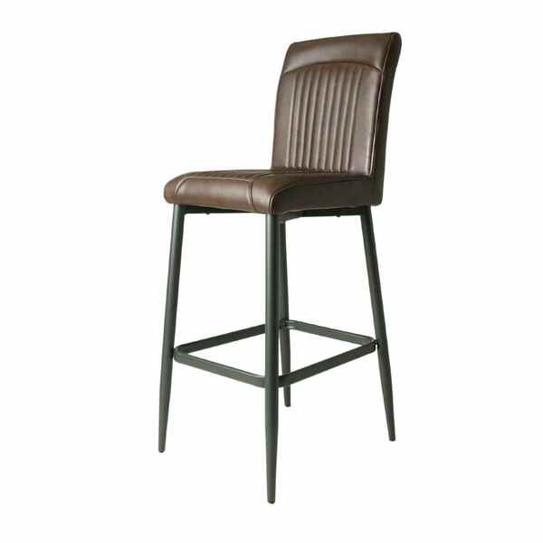 Lancia Barstool Vegan Leather Chestnut SET OF 2