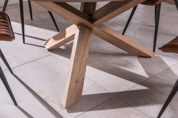 Aspect Oatmeal Round Dining Table
