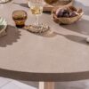 Aspect Oatmeal Round Dining Table