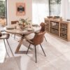 Aspect Oatmeal Round Dining Table