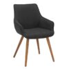 Bude Dining Chair - Slate Grey Twill SET OF 2