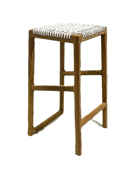 Set of 2 Gladstone Counter Stool - White