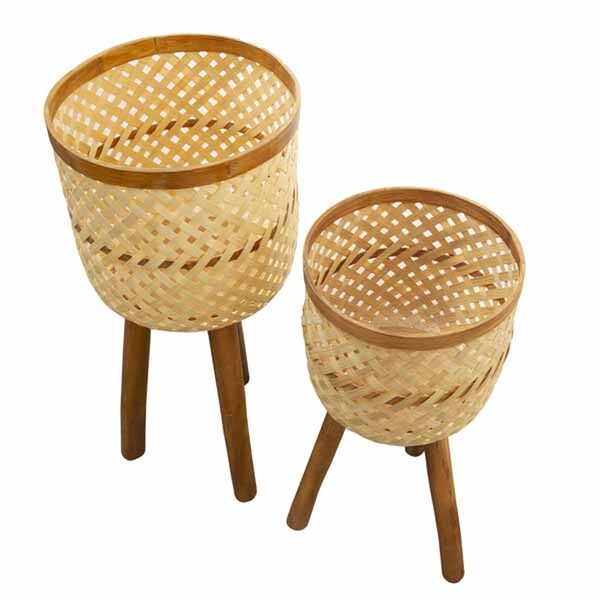 page_5590.jpg Bamboo and Rattan Planters- Set of 2