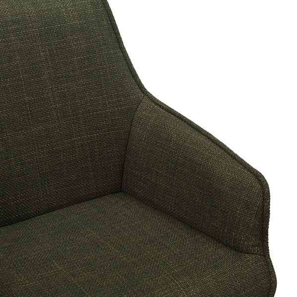 Bude Dining Chair - Olive Green Twill SET OF 2
