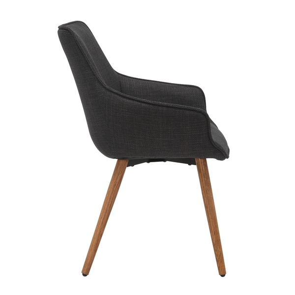 Bude Dining Chair - Slate Grey Twill SET OF 2