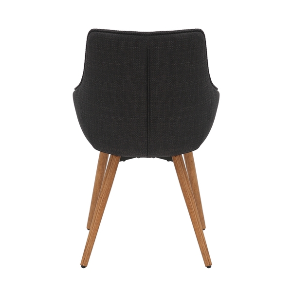 Bude Dining Chair - Slate Grey Twill SET OF 2