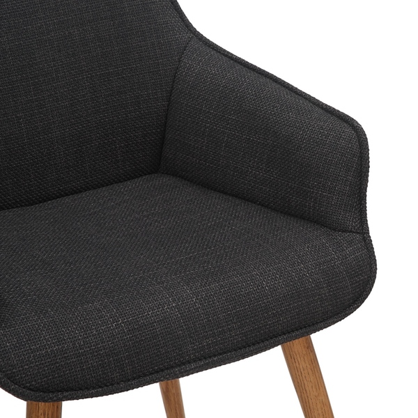Bude Dining Chair - Slate Grey Twill SET OF 2