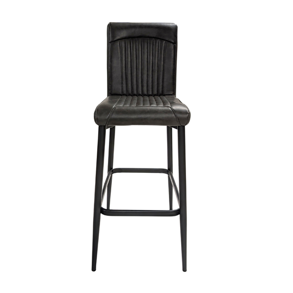 page_5717.jpg Lancia Barstool Vegan Leather Grey SET OF 2