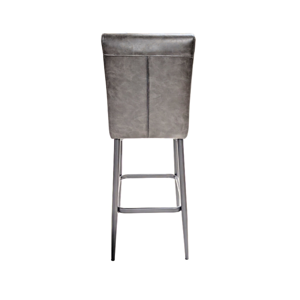 page_5720.jpg Lancia Barstool Vegan Leather Grey SET OF 2