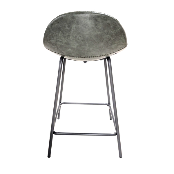 Baseball Counter Stool Forest Green SET OF 2