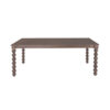 Carob Rectangular Dining Table Greywash - 160cm