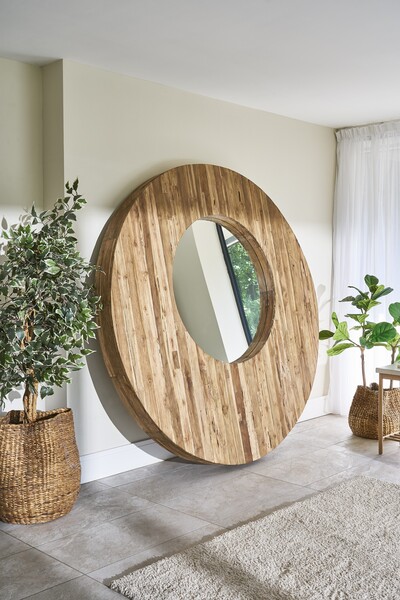 Rustic Mammoth Mirror