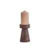 page_5864.png Rook Small Candlestick - Black Marble