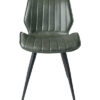 Alfa Bounce Dining Chair Vegan Forest Green SET OF 2