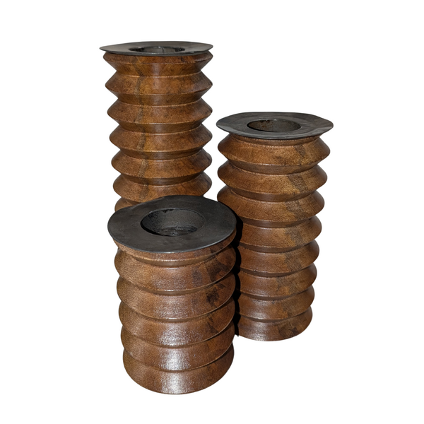 page_5966.png Aruba Candlesticks - Set of 3