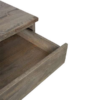 Carob Bedside - Greywash
