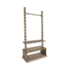 Carob Clothes Valet - Greywash