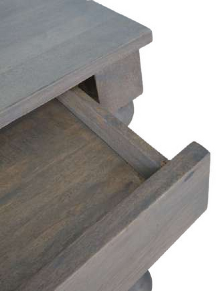 Carob Desk- Greywash