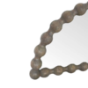Carob Half Moon Mirror - Greywash