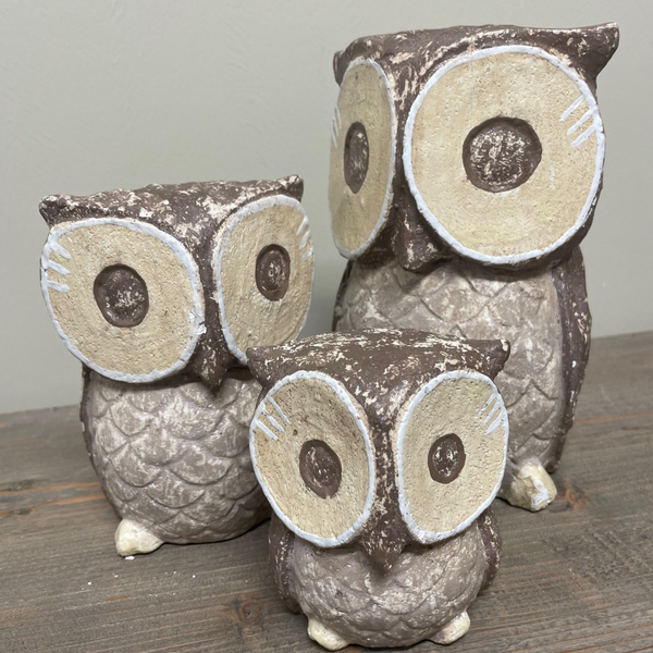 Set of 3 Owls