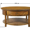 Aruba Round Coffee Table