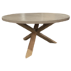 Aspect Oatmeal Round Dining Table