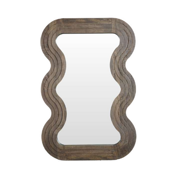 Wiggle Mirror - Greywash