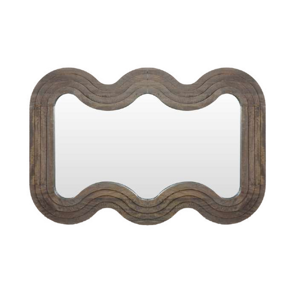 Wiggle Mirror - Greywash