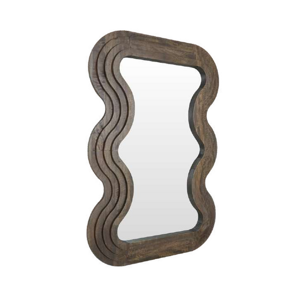 Wiggle Mirror - Greywash