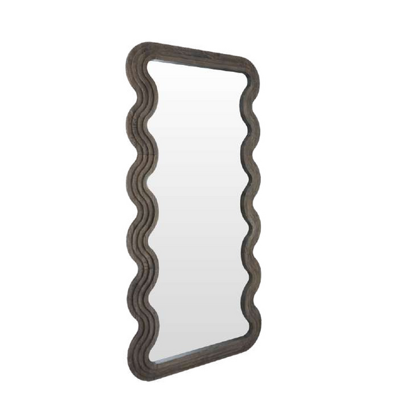 Wiggle Mirror - XL - Greywash