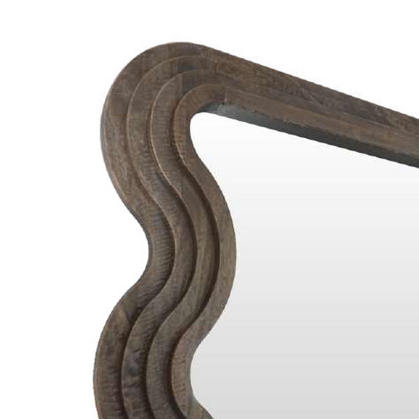Wiggle Mirror - XL - Greywash