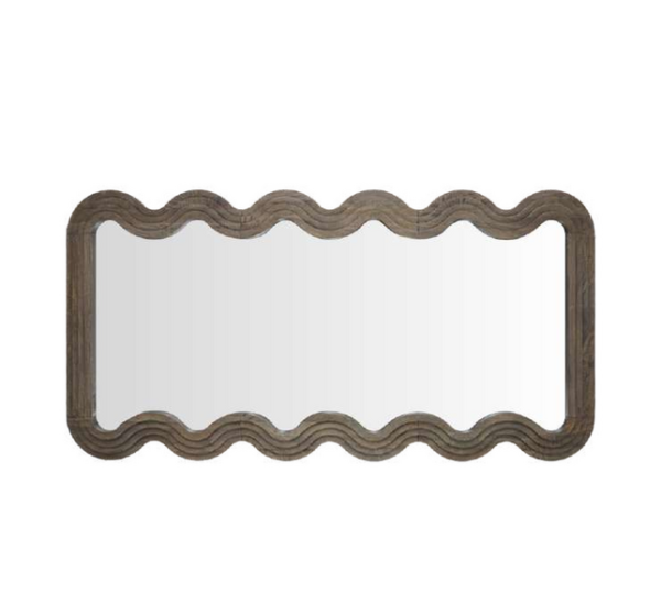 Wiggle Mirror - XL - Greywash
