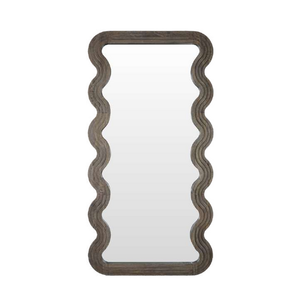 Wiggle Mirror - XL - Greywash