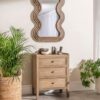 Wiggle Mirror - Greywash