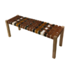 Gladstone Striped Bench