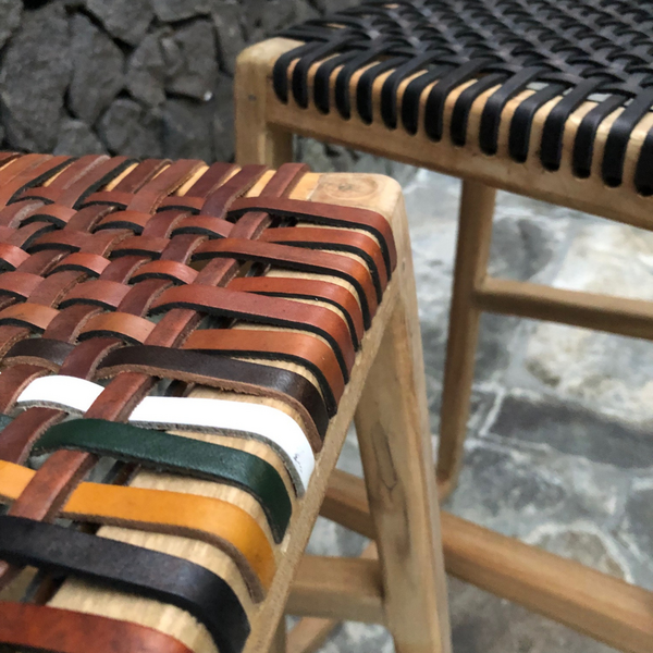 Set of 2 Gladstone Counter Stool - Striped