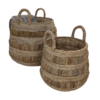 Selvedge basket - Set of 2