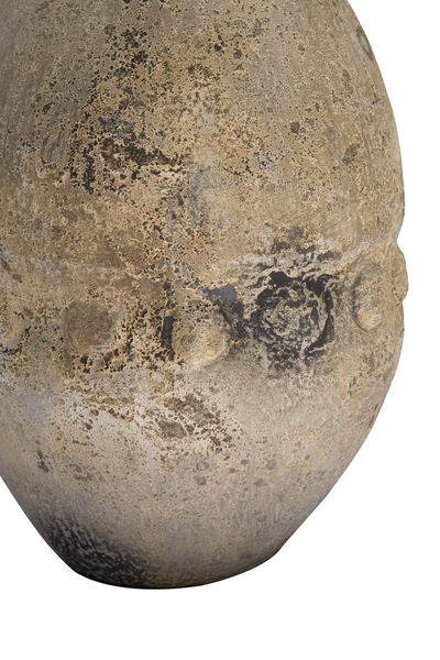 Large Buttoned Pot - Sand
