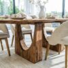 Rustic Mammoth Dining Table