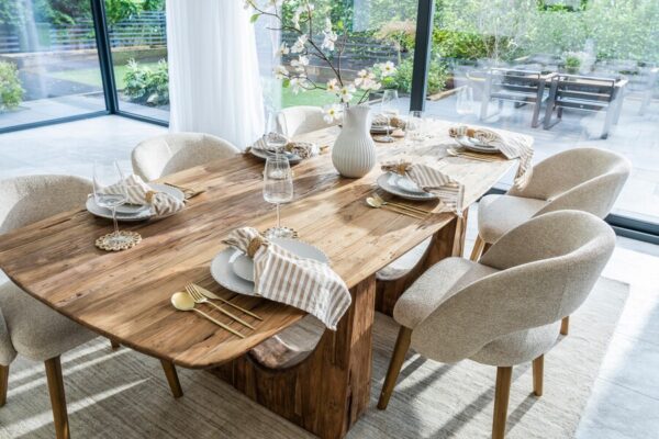Rustic Mammoth Dining Table